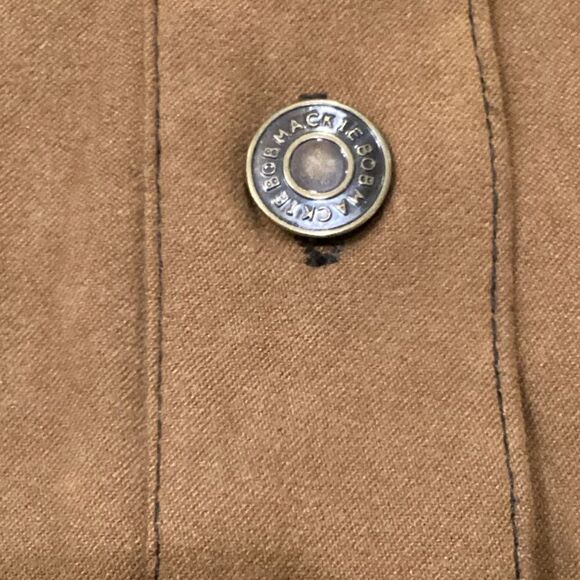 VINTAGE BOB MACKIE Brown
Western Button Down Shirt Jacket Brown Faux Suede L - Picture 13 of 14